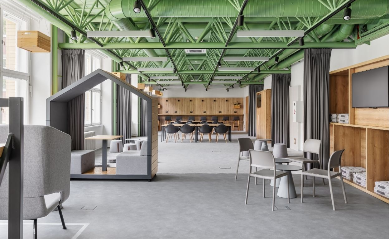 Coworking sál VŠE