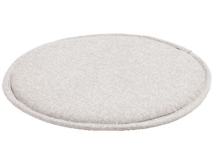 Béžový látkový podsedák Kave Home Silke 35 cm