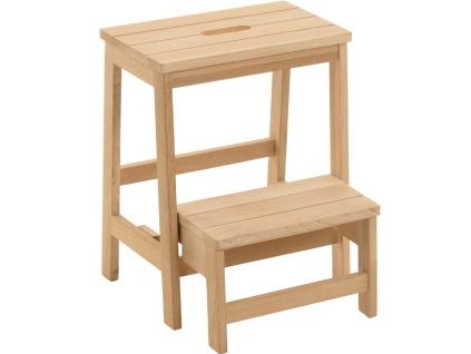 Březová stolička Kave Home Nell 50 cm