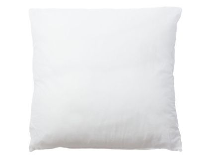Bílá polyesterová výplň do polštáře Kave Home Fluff 45 x 45 cm