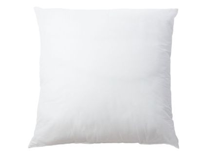 Bílá polyesterová výplň do polštáře Kave Home Fluff 50 x 50 cm