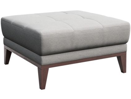 Světle šedá látková podnožka MESONICA Musso Tufted