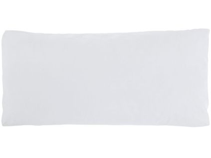 Bílý bavlněný polštář Kave Home Dulcia 30 x 60 cm