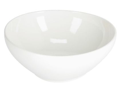 Bílá porcelánová miska Kave Home Pahi 24 cm