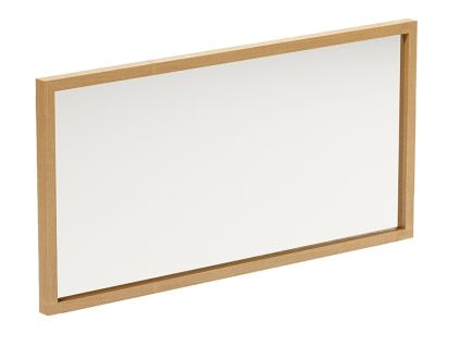 Dřevěné nástěnné zrcadlo Thia 120 x 60 cm