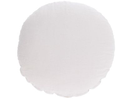 Bílý povlak na polštář Kave Home Tamanne 45 cm