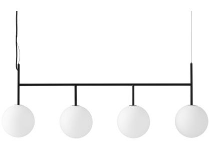 Matně opálově bílé skleněné závěsné světlo AUDO TR II. 125 cm -fv-interier-25