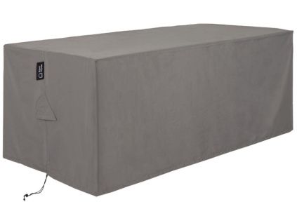 Šedý ochranný obal na zahradní stůl Kave Home Iria 210 x 110 cm