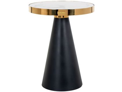 Mramorový odkládací stolek Odin 45 cm