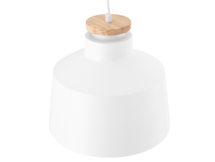 Bílé kovové závěsné světlo Somcasa Artana 30 cm -fv-interier-25