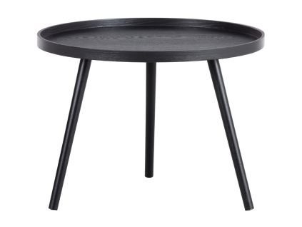 Černý dřevěný konferenční stolek Mireli 60 cm