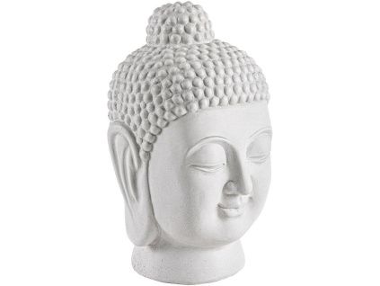 Keramická soška Buddha Head