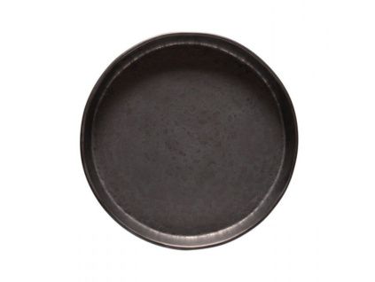 Černý talíř COSTA NOVA LAGOA 24 cm
