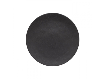 Černý talíř COSTA NOVA RODA 28 cm