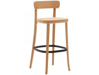 Jasanová barová židle Kave Home Romane 75 cm