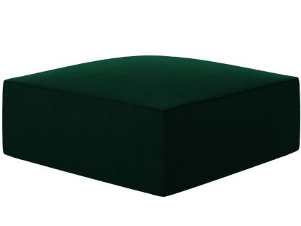 Sametová podnožka Ruby 93 x 93 cm