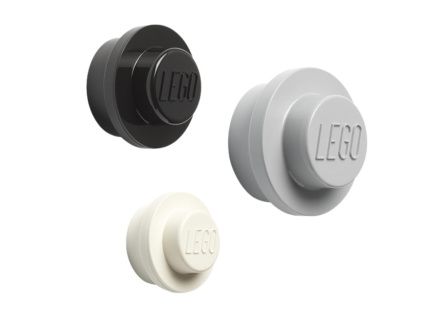 Set tří pestrobarevných věšáků LEGO® Storage