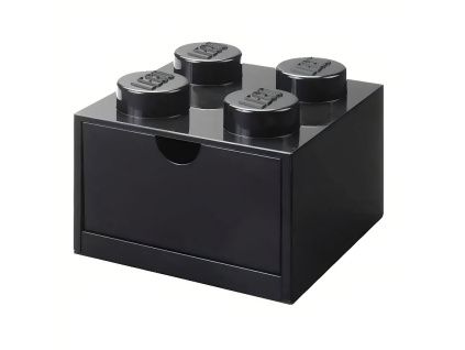 Černý úložný box LEGO® Storage 15,8 x 15,8 cm