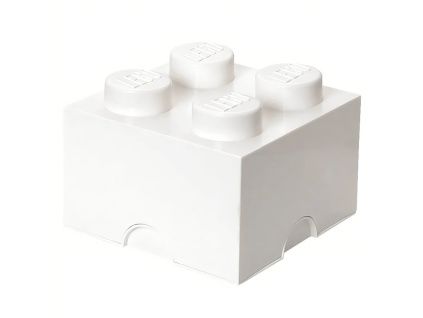 Bílý úložný box LEGO® Smart 25 x 25 cm