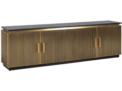 Kovový TV stolek Ironville 200 x 45 cm