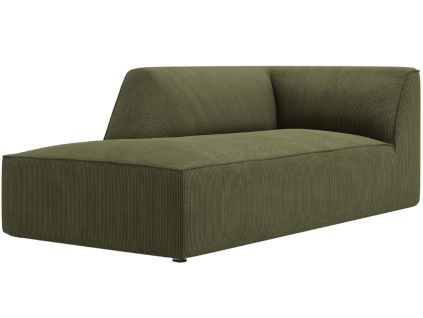 Manšestrová lenoška Ruby 181 cm, levá