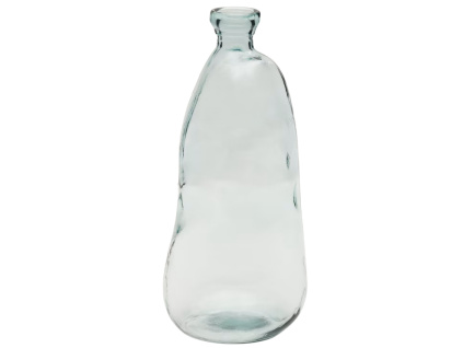 Čirá skleněná váza Kave Home Brenna 51 cm