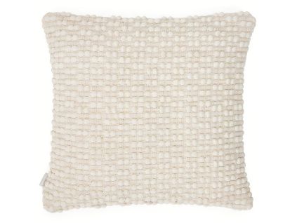 Bílý povlak na polštář Kave Home Mascarell 45 x 45 cm