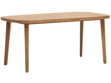 Masivní zahradní jídelní stůl Kave Home Maset 170 x 90 cm