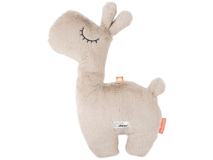 Béžová plyšová lama Done by Deer Lalee 47 cm