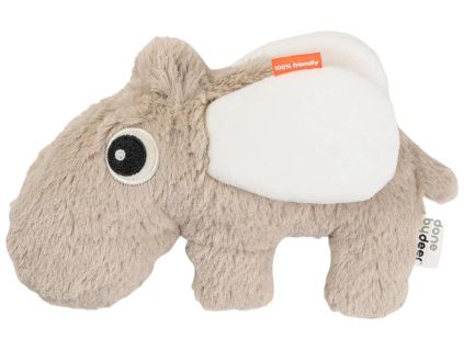 Béžový plyšový hroch s křídly Done by Deer Ozzo 23 cm