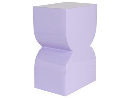 Fialová kovová stolička ZUIVER CONES 45 cm