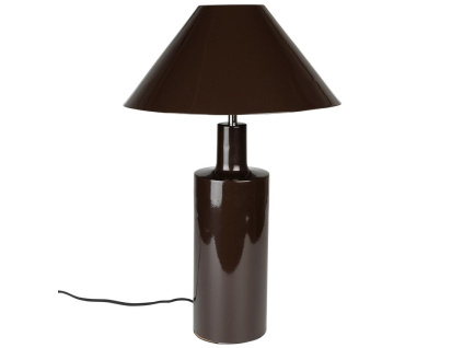 Fialová kovová stolní lampa ZUIVER WONDERS