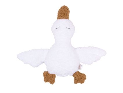 Bílá plyšová hračka husa Goose 27 cm