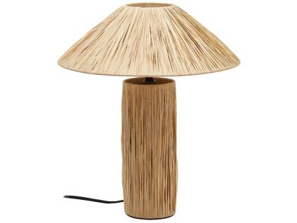 Přírodní stolní lampa Kave Home Samse