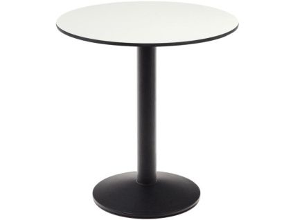 Bílý bistro stolek Kave Home Esilda 68 cm