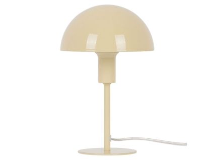 Žlutá kovová stolní lampa Ellen Mini