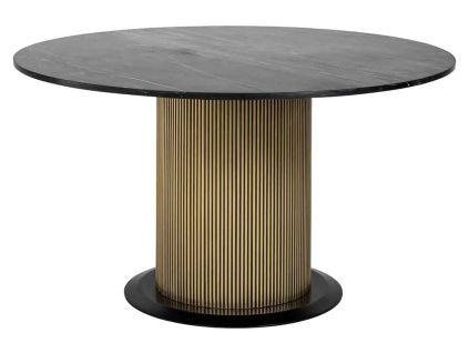 Mramorový jídelní stůl Ironville 140 cm