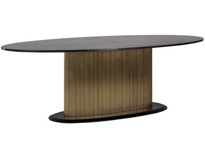 Mramorový jídelní stůl Ironville 235 x 110 cm