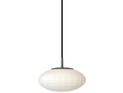 Skleněné závěsné světlo Mesh 20 cm