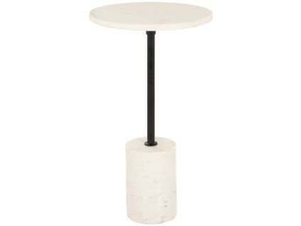 Mramorový odkládací stolek Misty 30 cm
