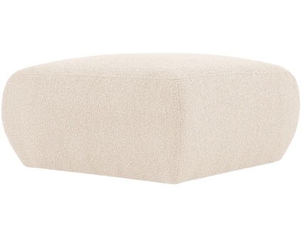 Bouclé podnožka Lola 75 x 75 cm