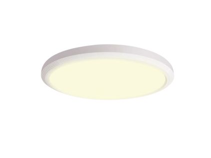 Bílé plastové stropní světlo Halo Design Ultra 24 cm