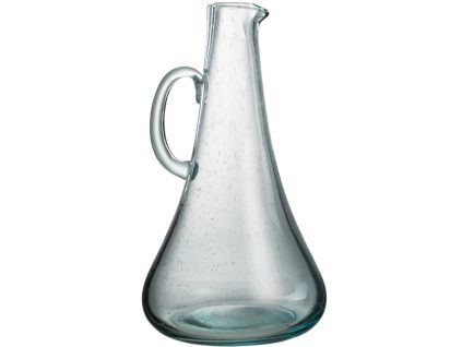 Modrý skleněný džbán J-line Carouffe 2,7 l