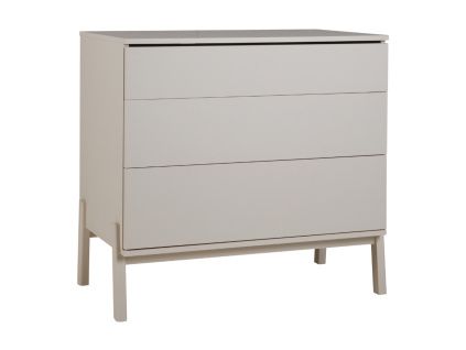 Béžová přebalovací komoda Quax Ashi 96 x 58 cm