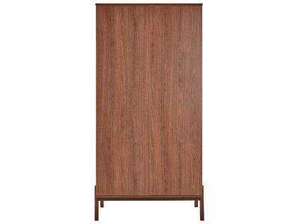 Hnědá šatní skříň Quax Ashi 196 x 96 cm