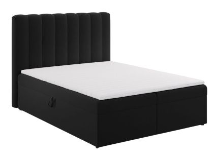 Sametová boxspring postel Kelp 180 x 200 cm