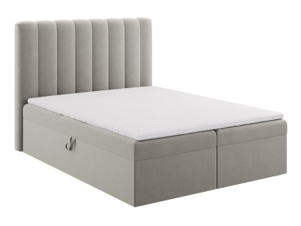Sametová boxspring postel Kelp 180 x 200 cm