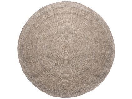 Béžový vlněný koberec Opia 200 cm