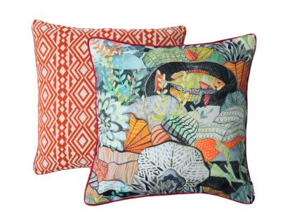 Set dvou venkovních povlaků na polštář Marine Aztec V