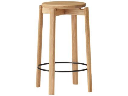 Dubová barová židle AUDO PASSAGE 65 cm